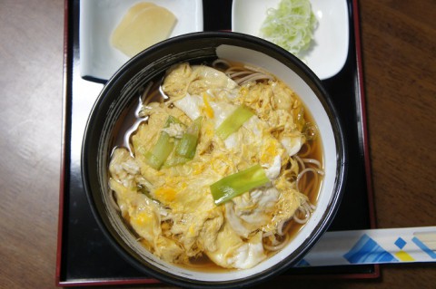 隠れ蕎麦処(仮称)めぐみ庵さんのとじそば