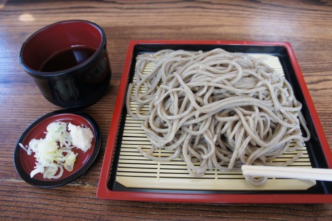 海霧そば使用 ・ 幕別町 ・ 食事処こんぴらさんのざるそば