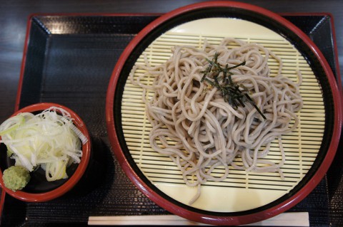 そば将軍帯広北店さんのざるそば