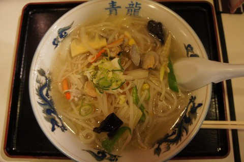 ラーメン青龍さんの五目ラーメン