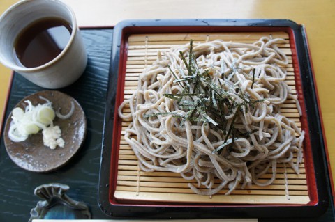 帯広市桜木町・桜風庵たなかさんのざる蕎麦