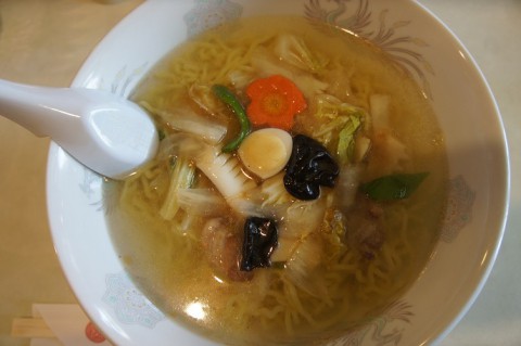 足寄町・北京楼さんの五目ラーメン(塩)