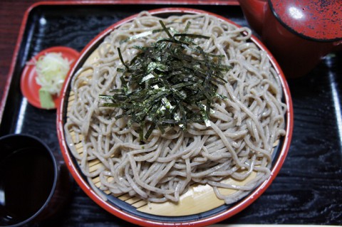 足寄町・丸三真鍋さんのざるそば