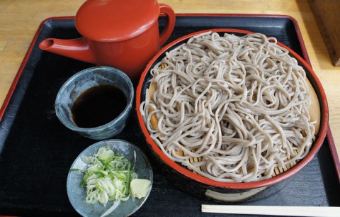 喜茂別町・手打そば もも木さんのモリそば