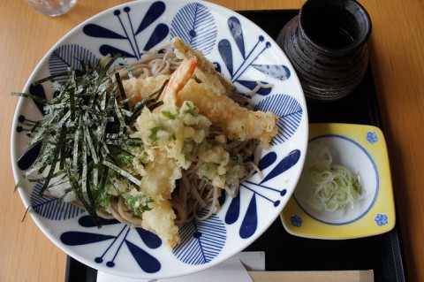 中札内村・蕎麦　花・はなさんのおろしえび天そば