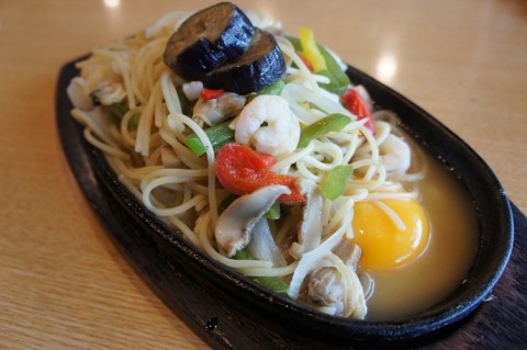 コーヒーサロン　木かげさんの海鮮スパゲティー～♪