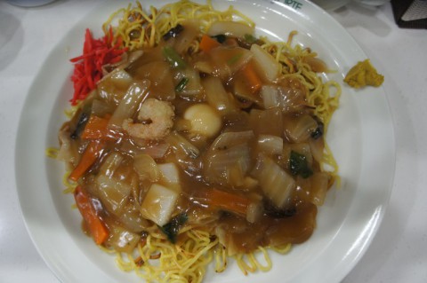 数量限定!　白閃さんのあんかけ焼きそば
