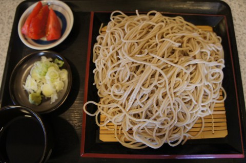 北斗市・そば処みやこさんのもりそば