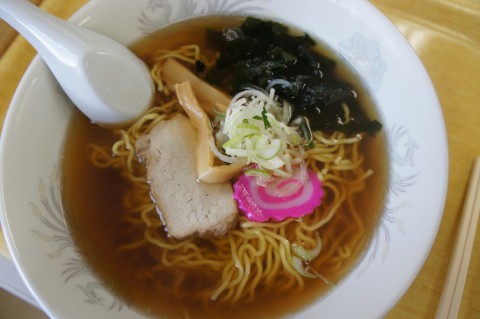 NHK帯広放送局の食堂で醤油ラーメン~♪