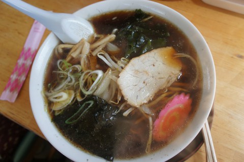 初訪～♪上士幌町・お食事処みかみさんのしょうゆラーメン