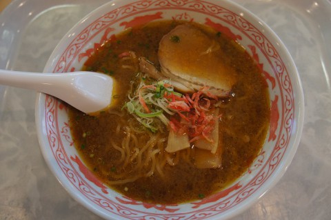 船内レストラン・プロヴァンスの本日のラーメン