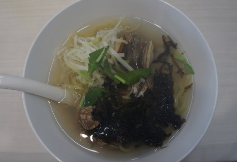 魚べい帯広稲田店さんのあさり塩ラーメン