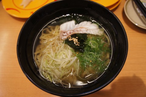 スシロー帯広店さんの鯛だし塩ラーメン