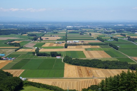 十勝の風景・中札内～芽室(新嵐山)