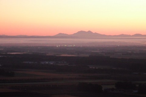 芽室町・新嵐山スカイパーク展望台から