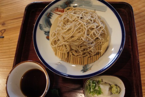 京都府南丹市・もく庵さんのざるそば