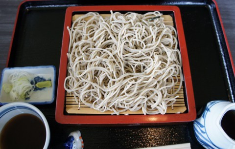 音更町・そば工房　ふたばさんのもりそば