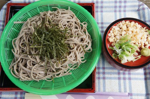 音更町・レストハウスエコ太郎さんのざるそば