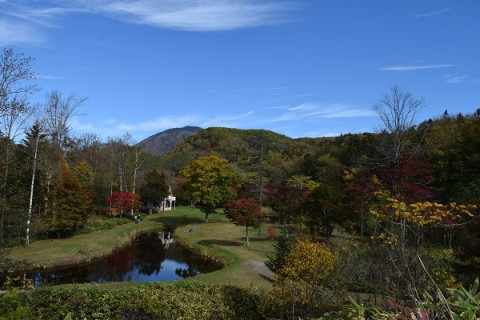鹿追町・福原山荘の紅葉～♪
