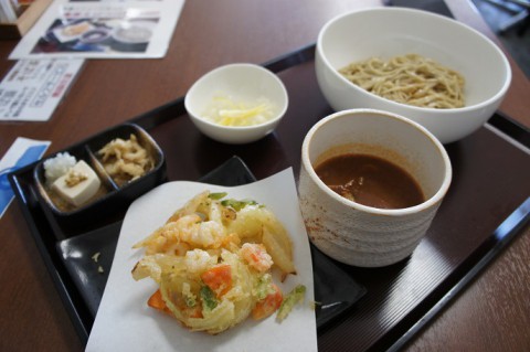 蕎麦処 開拓舎さんの濃厚えびつけ麺