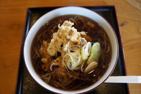 幕別町・そば処 小代さんのごぼう天そば