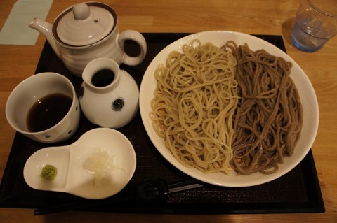 音更町・蕎麦 二天さんのざる二色