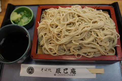 東京都杉並区永福町・辰巳庵さんのもりそば