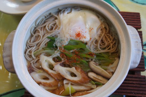 鍋焼き蕎麦～♪
