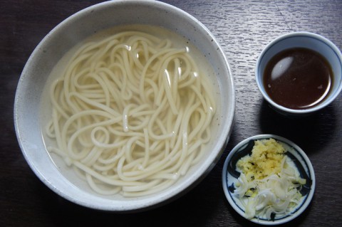 食いしん坊主庵の釜揚げうどん