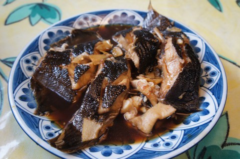 釧路産黒カレイの煮つけ