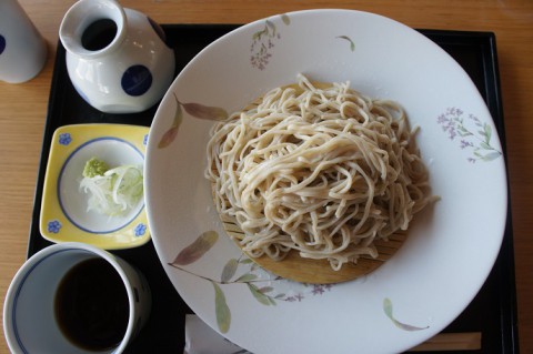 食べある記ブログ復活! 中札内～花・はなさんの　もりそば