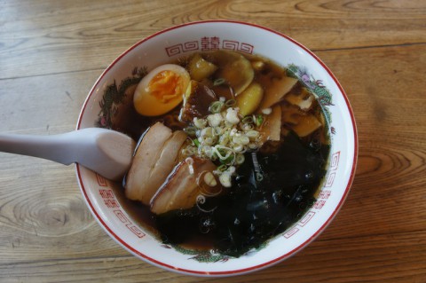 足寄町・クマゲラさんのしょうゆラーメン