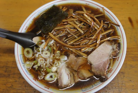 芽室町・ラーメン三平坂の上店さんの竹の子正油