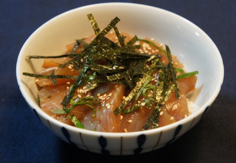 マグロの漬け丼～♪