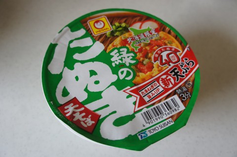 マルちゃん 緑のたぬき 天そば
