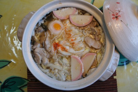 温ったまるぅ～♪　鍋焼きうどん