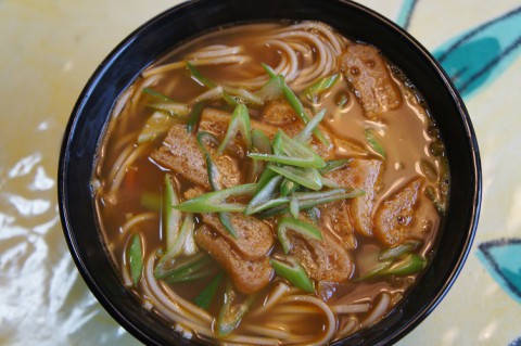 食いしん坊主庵のカレー南蛮そば