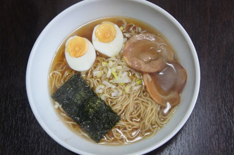 藤原製麺・みづの生姜ラーメン　しょうゆ味