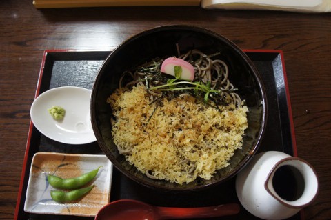 芽室町・蕎麦の里 びばいろさんの冷やかけたぬき