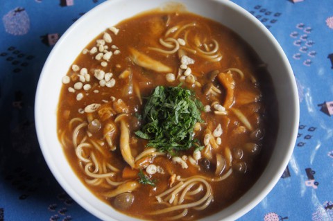 食いしん坊主庵のカレー南蛮(蕎麦)
