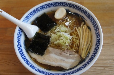 音更町・さぼりやさんのらーめん(しょうゆ)