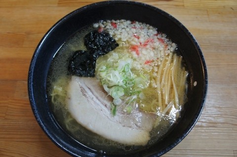 音更町・ラーメン&ドリンクの店さぼりやさんのえびしお