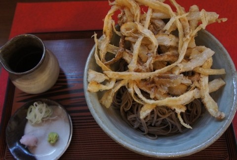 芽室町・手打ち十割そば　紀山芽室店さんのぶっかけごぼう