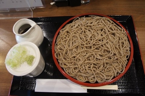 新得町・蕎麦　十箱さんのもりそば