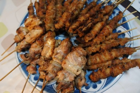 孫っち一家が帰省～♪　焼き鳥三昧だ～ッ!