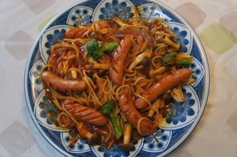 食いしん坊主亭のナポリタン～♪