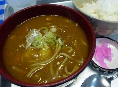 カレーそば/レストラン百萬石(児童会館内)