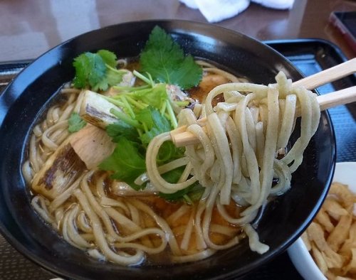 炙りかしわのかけ蕎麦/開拓舎