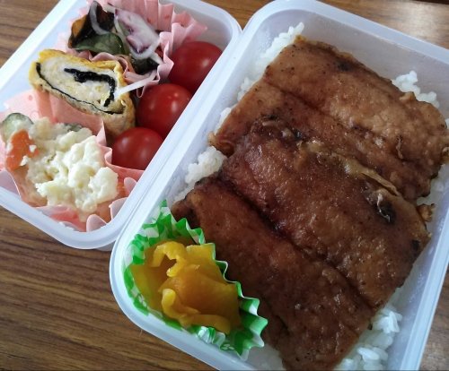 男の手弁当