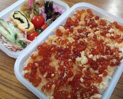 男の手弁当